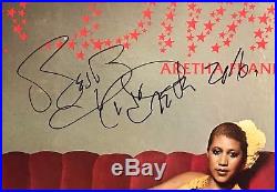 Aretha Franklin signed album la diva lp autographed with beckett coa