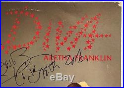 Aretha Franklin signed album la diva lp autographed with beckett coa