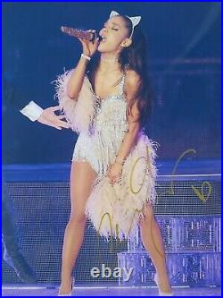 Ariana Grande Signed Autographed Glossy Picture With Coa