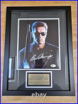 Arnold Schwarzenegger signed Terminator 2 with Beckett COA