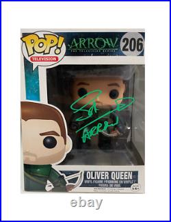 Arrow Funko Pop #206 Signed by Stephen Amell 100% Authentic With COA