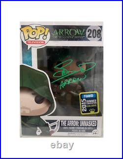 Arrow Funko Pop #208 Signed by Stephen Amell 100% Authentic With COA
