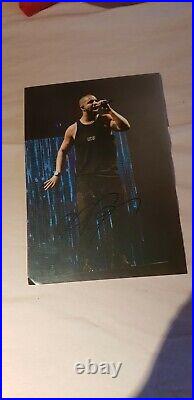 Aubrey Drake Graham Drizzy Drake Rapper 12x8 Autograph/signed Photo With Coa