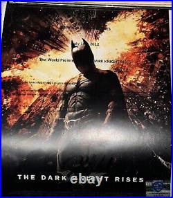 Authentic Dark Knight Rises Full Cast Signed Poster. Numbered with COA (20/50)