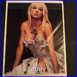 Autographed 8x10 Professional Photograph Of Britney Spears with COA