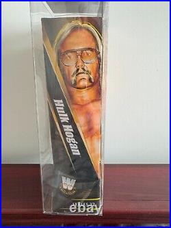 Autographed Hulk Hogan WWE Mattel Elite Series 22 with COA and protective case