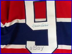 Autographed Maurice Richard Jersey signed with JSA COA