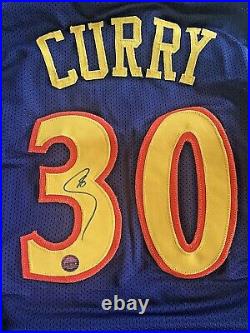 Autographed Stephen Curry Golden State Warriors Custom Jersey With Coa