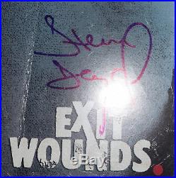 Autographed Steven Seagal Exit Wounds Official Press Kit 2 Autographs With Coa