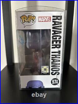 Autographed Thanos Funko Pop With COA Josh Brolin