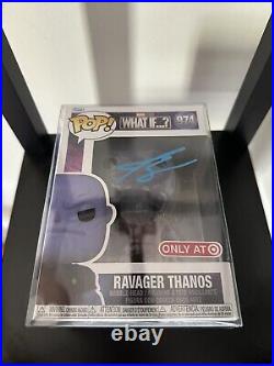 Autographed Thanos Funko Pop With COA Josh Brolin