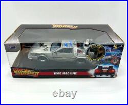 BACK TO THE FUTURE II 2 DELOREAN Signed by MICHAEL J FOX with COA and PICTURE