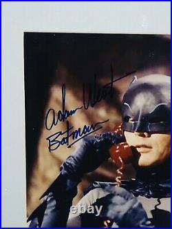 BATMAN ADAM WEST Signed Original beautifully framed with COA MINT
