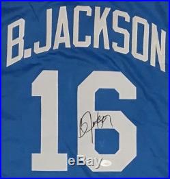BO JACKSON AUTOGRAPHED ROYALS JERSEY with JSA WITNESSED COA #WP741252