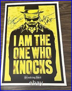 BREAKING BAD Signed Movie Poster 11x17 with COA Authentic Memorabilia