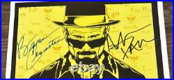 BREAKING BAD Signed Movie Poster 11x17 with COA Authentic Memorabilia