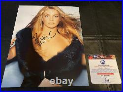 BRITNEY SPEARS HAND SIGNED AUTOGRAPH 8x10 PHOTO WITH GAI COA AUTOGRAPHED