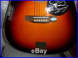BRUCE SPRINGSTEEN Signed Autographed ACOUSTIC GUITAR with COA