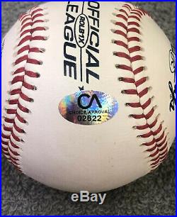 Barack Obama Signed Autographed Official League Baseball with COA
