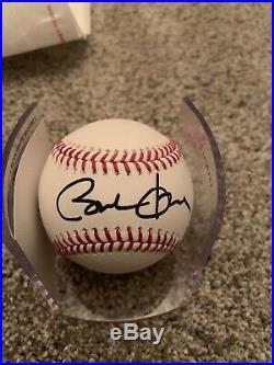 Barack Obama Signed Official Major League Baseball With Cube COA