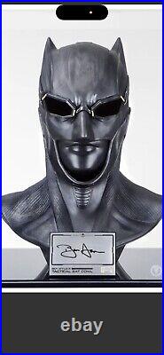 Ben Affleck Signed Batman v Superman 11 Batman Cowl With COA RRP $1999.99