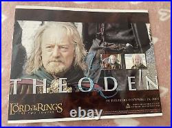 Bernard Hill Autograph with COA LOTR