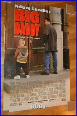 Big Daddy Adam Sandler Autographed 27x40 Movie Poster with James Spence COA