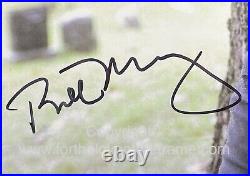 Bill Murray Hand Signed Broken Flowers Movie Photo in Handmade Display with COA