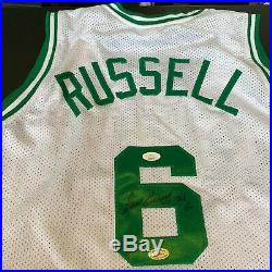 Bill Russell Signed Autographed Boston Celtics Jersey With JSA COA