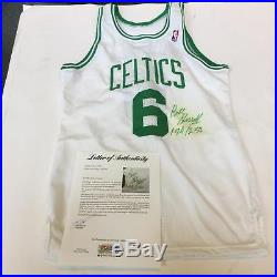 Bill Russell Signed Autographed Boston Celtics Jersey With PSA DNA COA