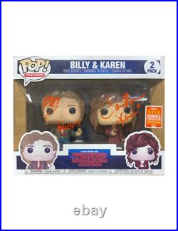 Billy and Karen Funko Pop Signed by Montgomery and Buono 100% Authentic With COA