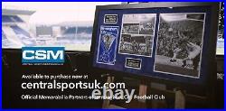 Birmingham City Trevor Francis Hand Signed And Endorsed Frame Superb With COA