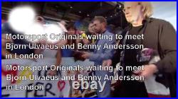 Bjorn Ulvaeus & Benny Andersson ABBA Signed Photograph With Proof & COA