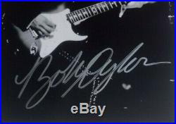 Bob Dylan Hand Signed Guaranteed Genuine Autographed Framed Photograph With Coa