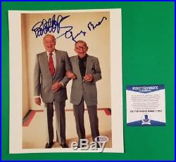 Bob Hope And George Burns Dual Signed 8x10 Color Photo With Bas Beckett Coa