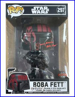 Boba Fett 10 Funko Pop Signed by Jeremy Bulloch 100% Authentic With COA