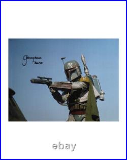 Boba Fett 16x12 Print Signed by Jeremy Bulloch 100% Authentic With COA