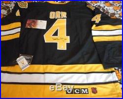 Bobby Orr Bruins Signed NHL Hockey Jersey Autographed With Coa