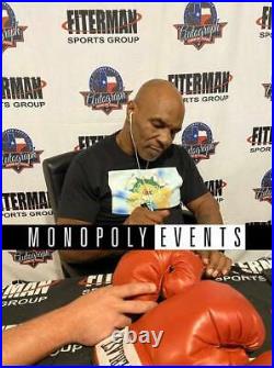 Boxing Glove Signed By Mike Tyson In LED Lit Display Box 100% Authentic with COA