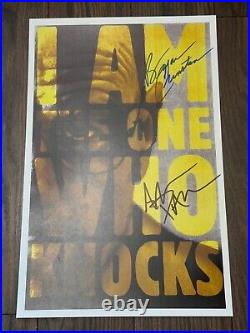 Breaking Bad Signed Movie Poster 11x17 with COA Authentic Memorabilia