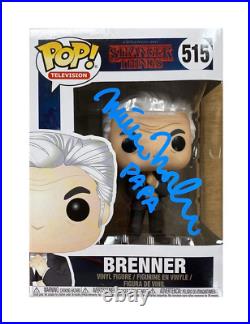 Brenner Funko Pop #515 Signed by Matthew Modine 100% Authentic With COA