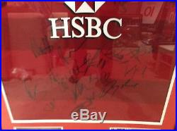 British Lions 2013 Signed Framed Shirt for the Tests vs Australia (with COA)