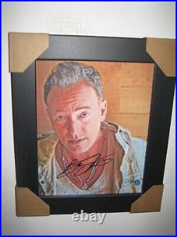 Bruce Springsteen Hand Signed Photograph (8x10) Framed With CoA