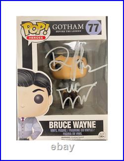 Bruce Wayne Funko Pop Signed by David Mazouz 100% Authentic With COA