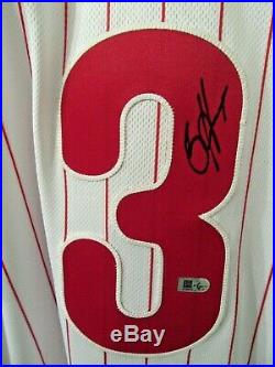 Bryce Harper Autographed Signed Jersey Phillies Nationals with RARE Patch COA