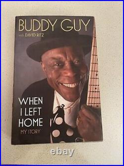 Buddy Guy signed autographed When I Left Home New Hardcover Book with COA