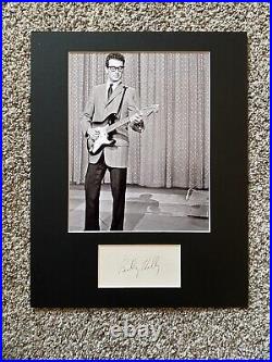 Buddy Holly Original Autograph With COA