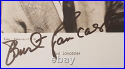 Burt Lancaster first film'The Killers' signed b/w photo 6x4. With AFTAL COA