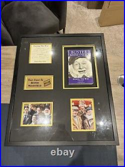 Buster Merryfield. Only Fools and Horses (100% Genuine With COA)