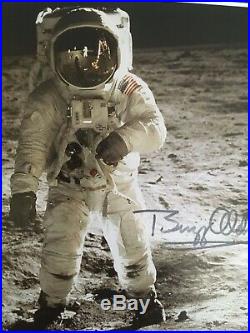 Buzz Aldrin Signed 8x10 Framed with COA from NOVASPACE
